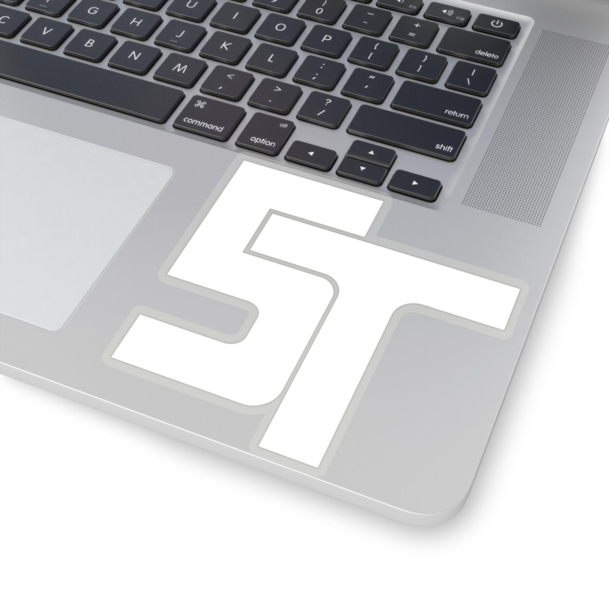 Premium Vector | Flat minimal 5t logo design